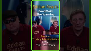 Eddian Reacts To Band Maid The Warning  Show Them [upl. by Gibbons283]