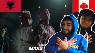 CANADIANS REACT TO ALBANIAN RAP  IL GHOST  Midis Europes feat STRESI [upl. by Purington]