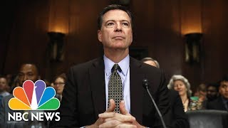 Former FBI Director James Comey Testifies Before Senate Full  NBC News [upl. by Senhauser]