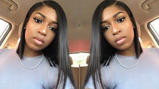 How to get the perfect asymmetrical bob wig ft Myfirstwig Beginner friendly [upl. by Pren]