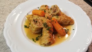 Recette Chou farci à la viande hachée [upl. by Sitoel547]