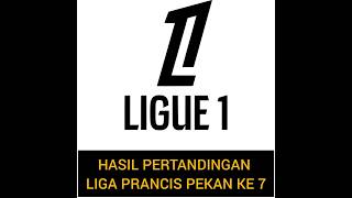 HASIL PERTANDINGAN DAN KLASEMEN SEMENTARA LIGA PRANCIS ligue1 ligaprancis football fyp [upl. by Diarmit]