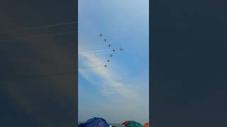 Witnessed the Airshow india airshow trending viralvideo youtubeshorts [upl. by Heyra62]