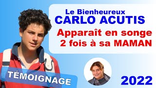 DES SECRETS INÉDITS RÉVÉLÉS  CARLO ACUTIS 🤗 Carême 2022 Émission « CARÊMENT BIEN » [upl. by Possing]