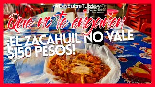 El mejor ZACAHUIL en TUXPAN 3 opciones imperdibles [upl. by Ahsinnek]