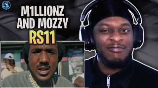 M1llionz x Mozzy  RS11 Official Video  RAGTALKTV REACTION [upl. by Asirem]