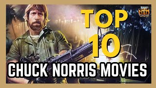 Top 10 Chuck Norris Movies [upl. by Nevak368]