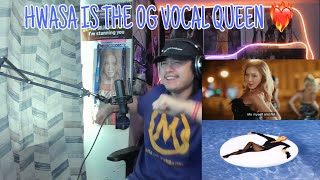 HWASA  O ALBUM REACTION MAMAMOO REACTION [upl. by Ahsi]