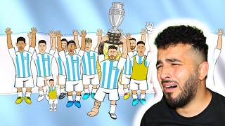 MESSI RIGGED COPA AMERICA 2024🏆  442oons Reaction [upl. by Pulling]