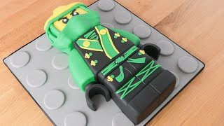 LEGO Ninjago  Torta decorada de Lloyd  Tan Dulce [upl. by Bilek]