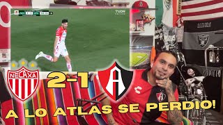 Reacción Necaxa 21 Atlas Liga MX Clausura 2024 Jornada 1 [upl. by Howland]