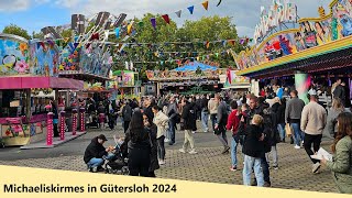 Michaeliskirmes in Gütersloh 2024 [upl. by Hesoj]