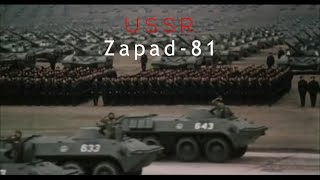 USSR Army  Zapad81  Запад81 [upl. by Alejoa884]