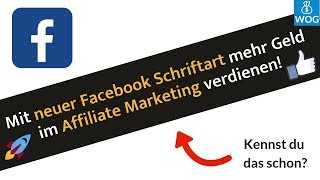 Neue Schriftarten für Facebook  höhere Conversion deiner FB Ads⎪FragDenKox [upl. by Dilisio525]