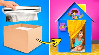 Amusement Créatif pour Parents  Maison de Jeux DIY Créations en Carton amp Astuces Excitantes  🏠✂️ [upl. by Eleph]