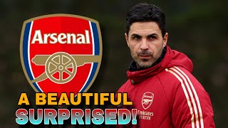 ✅️🚨Mikel Arteta attends surprise💯match during weekend off🛑 [upl. by Sitto]