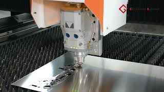 C15 15001000mm compact fiber laser sheet cutting machine with precitec laser head BeckHoff system [upl. by Euqinom69]