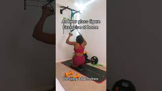 An hour glass figure exercise at home [upl. by Joses]