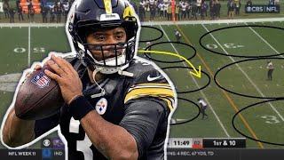 Film Study How well did Russell Wilson play for the Pittsburgh Steelers Vs the Baltimore Ravens [upl. by Anigar718]