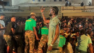 Black sherif performed Lomo Lomo for the first Aggrey Memorial goes crazy 🔥 [upl. by Sonafets61]