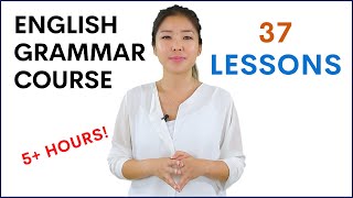 Basic English Grammar Course for Beginners  37 Lessons  Learn with Esther [upl. by Kerr]