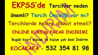 EKPSS Atamalarında TERCİHLER NE KADAR ÖNEMLİ Doğru Tercih nedir  Kazanmam için nasıl tercihler ya [upl. by Suivatna]