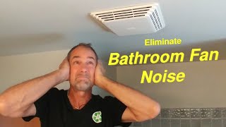 Bathroom Exhaust Fan Repair [upl. by Ardnekat222]