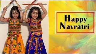 Kids Navratri Celebration on Chogada by Darshan Raval  Dandiya Dance [upl. by Pearse227]