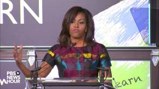 Watch Michelle Obama speak on International Womens Day [upl. by Gomer410]