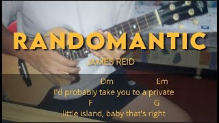 RANDOMANTIC  JAMES REID  UKULELE TUTORIAL [upl. by Aldwin]