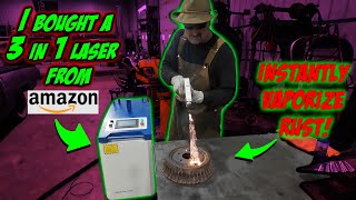 I bought an Amazon LASER WelderCleaner Cutter Was it worth it [upl. by Ducan]