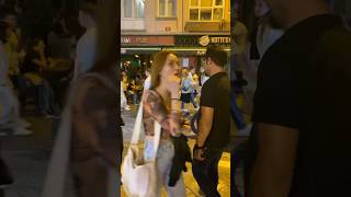 Night walking tour in Kadıköy İstanbul shorts [upl. by Herwin]