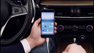 Alfa Romeo Connect  Tutorial  Verbindung von Android Smartphones [upl. by Kitrak]