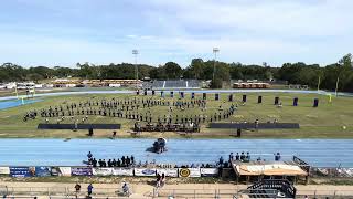 Sulphur High School Band 2023  DeRidder Marching Festival [upl. by Steffy668]