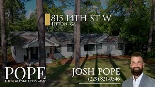 815 W 14th St  Tifton GA [upl. by Falito]