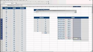 TUTO OPENOFFICE CALC  La fonction fréquence [upl. by Schach]