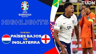 HIGHLIGHTS  Países Bajos vs Inglaterra  UEFA EURO 2024  Semis  TUDN [upl. by Mcmurry]