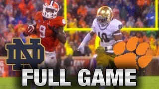 Instant Classic Notre Dame vs Clemson Full Game  2015 ACC Football [upl. by Eeladnerb]