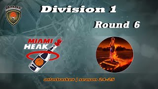 Atlasbasket  Div 1Round 6  MIAMI HEAK vs ΡΟΥΚΟΥΝΕΣ [upl. by Otokam]