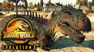 TARBOSAURUS UTAHRAPTOR CONCAVENATOR amp GIGANTORAPTOR  Jurassic World Evolution 2  JW Malte ep8 [upl. by Eedak544]