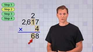 Math Antics  MultiDigit Multiplication Pt 1 [upl. by Aelyk]