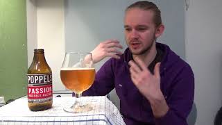 Beer Review 1331 Poppels Bryggeri  Passion Pale Ale Sweden Beer CraftBeer [upl. by Neram]