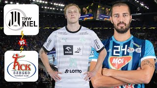 Pick Szeged vs THW Kiel handball highlights EHF Champions League 2024 [upl. by Amyaj]