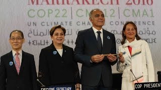 Ouverture à Marrakech de la COP 22 [upl. by Obediah]