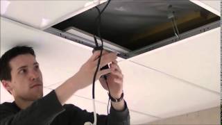 LED Panel light installation [upl. by Allard547]