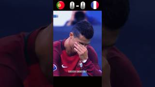 Portugal vs France 2016 UEFA EURO Final Highlights shorts football ronaldo [upl. by Enelrae567]