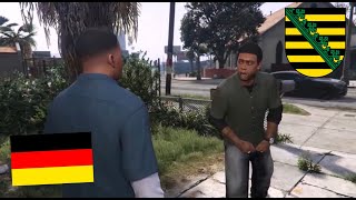 Lamar roasts Franklin but its in German Sächsisch [upl. by Beitris]