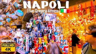 Natale a San Gregorio Armeno 2022 Napoli Walking Tour 4k [upl. by Myca324]