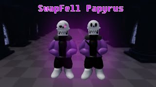 Undertale Judgement Day SwapFell Papyrus Wins 1111 SHOWCASE [upl. by Zennas]