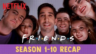 The Ultimate Friends Recap  All Seasons  Netflix India [upl. by Monia184]